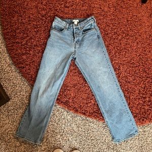 H&M straight leg jeans